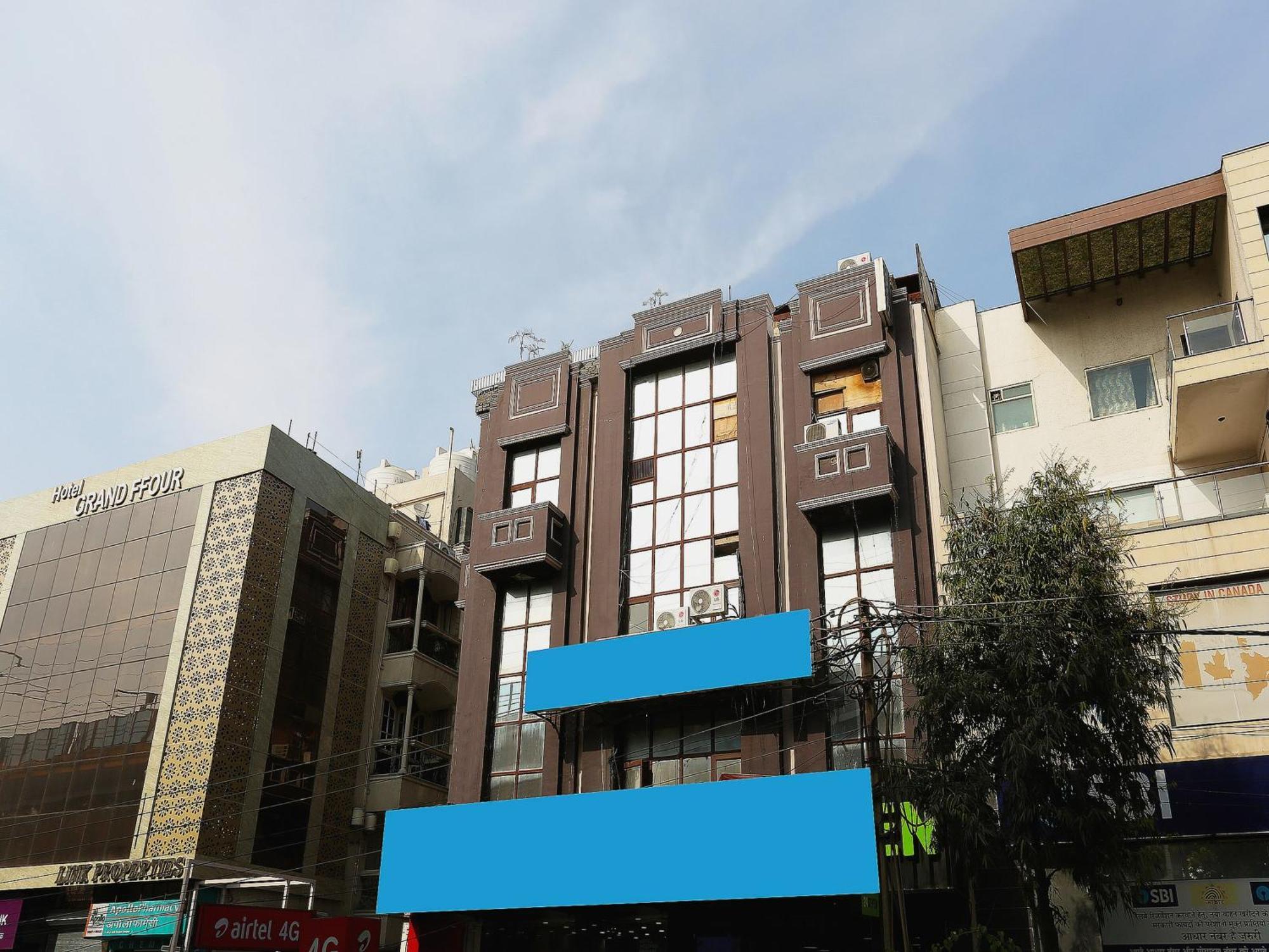 Oyo Flagship Hotel F Five New Delhi Exterior photo