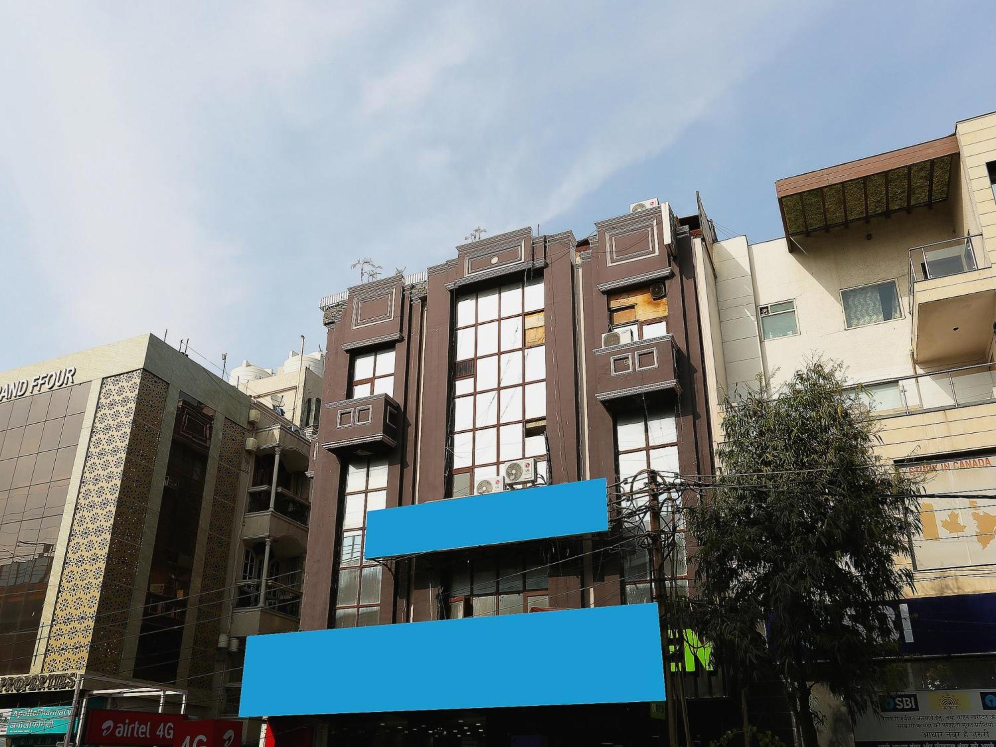 Oyo Flagship Hotel F Five New Delhi Exterior photo